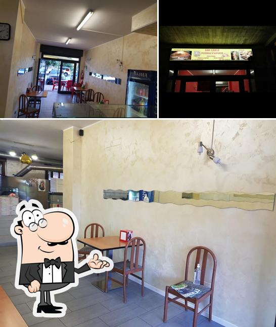 Gli interni di Pizzeria San Carlo Opera