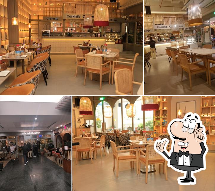 Check out how Cafe Delhi Heights looks inside