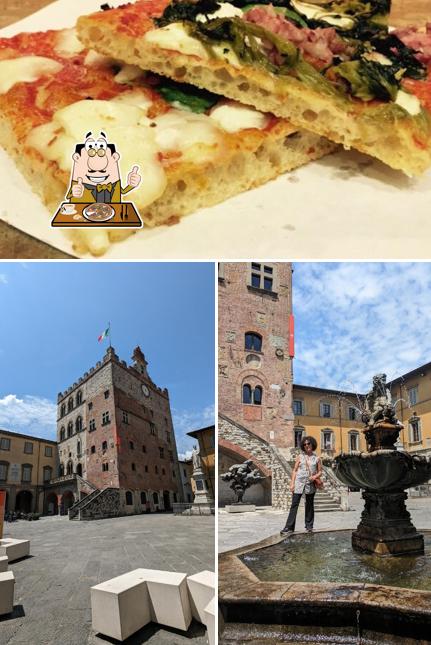 A Da Saporè Prato, puoi assaggiare una bella pizza