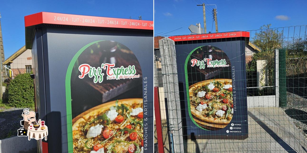 Distributeur PIZZ'EXPRESS Mouchin