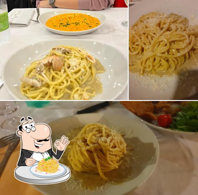 Spaghetti alla carbonara al Al Giardino D'Abruzzo