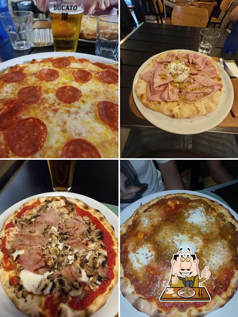 A Il Pizzomane, puoi ordinare una bella pizza