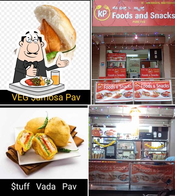 Among different things one can find food and interior at KP Foods And Snacks
