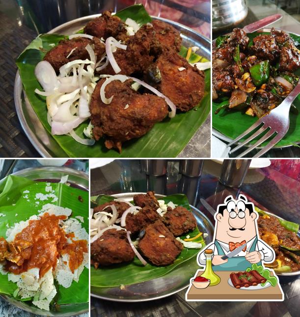 Baby back ribs at Karavali Grand