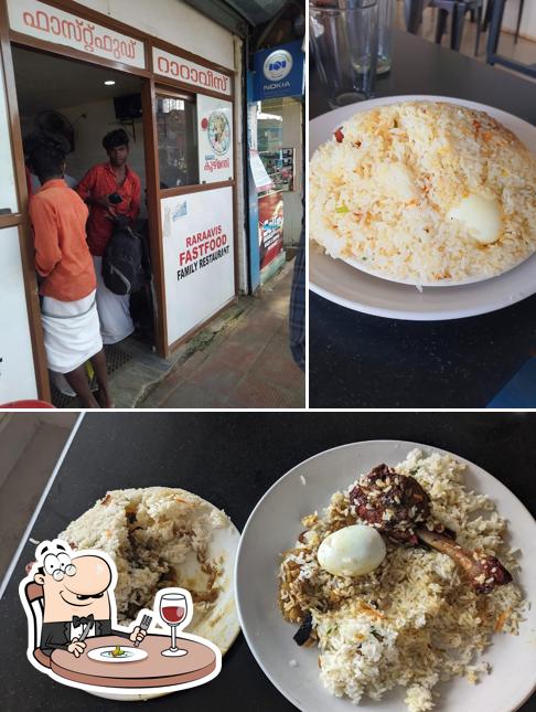 Meals at Raraavis Hotel