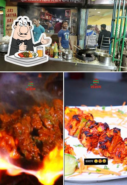 The photo of food and beverage at Sangam