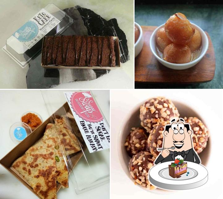 Chocolate cake at Sugar Swap