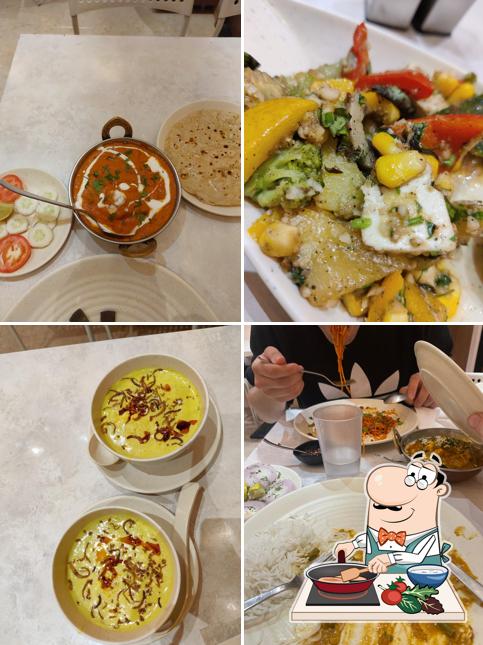 Chicken curry at Tirth Vegetarian & Jain Restaurant