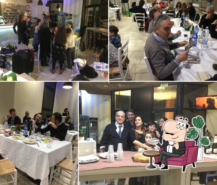 Gli interni di Il Cambio