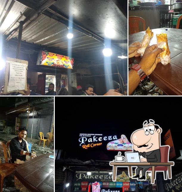 Check out how Pakeeza Roll Corner looks inside