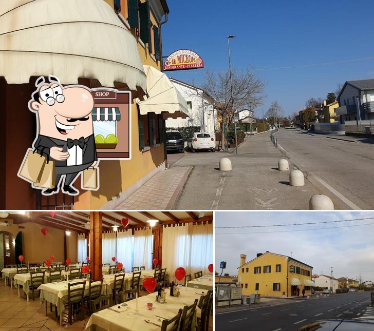 Pizzeria Ristorante da Miceon si caratterizza per la esterno e interni