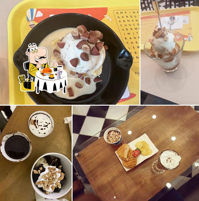 Food at Polar Bear Ice Cream Sundaes - Tiruppur
