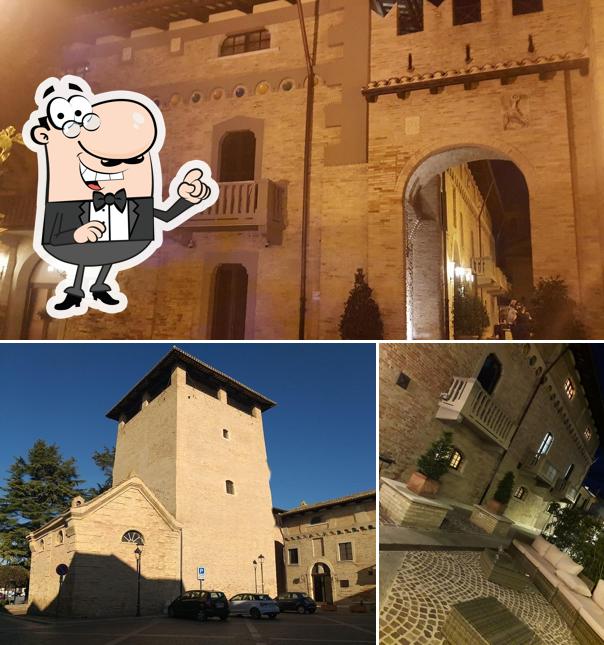 Goditi la vista dagli esterni di Castello Marcantonio