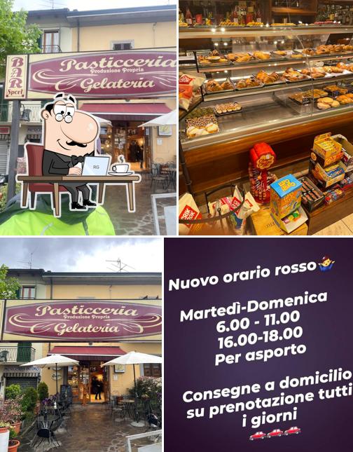 Gli interni di Pasticceria Bar Sport