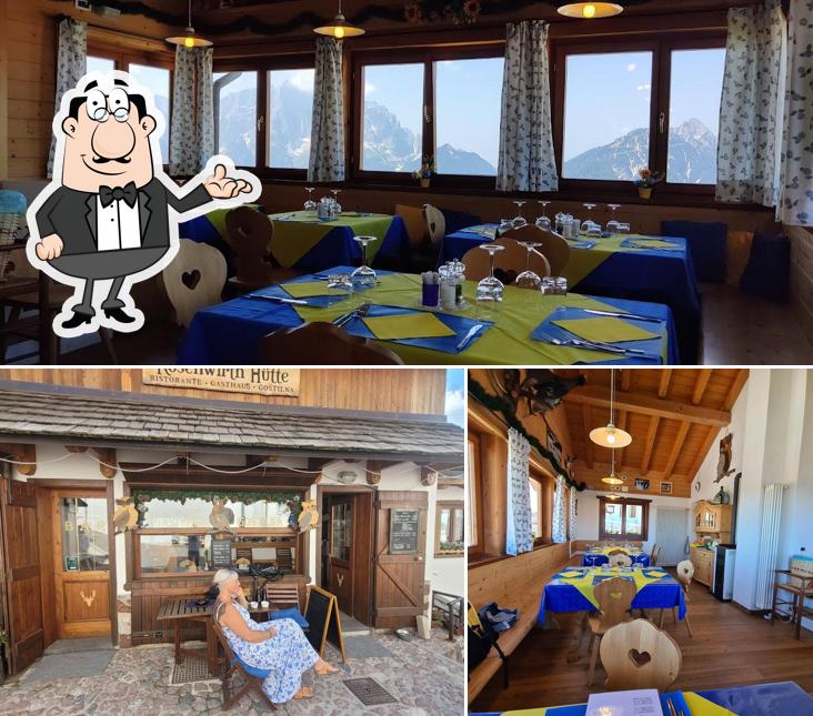 Dai un'occhiata agli interni di Rosenwirth Hutte