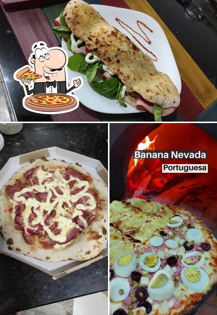 Consiga diversos tipos de pizza