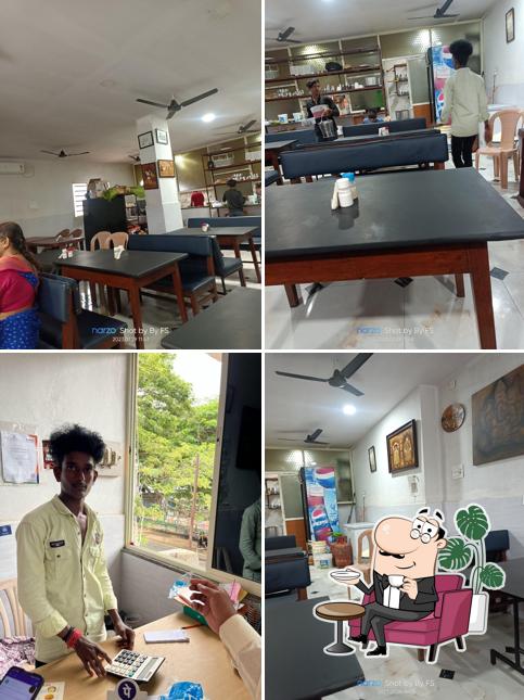 The interior of Kali Restaurant