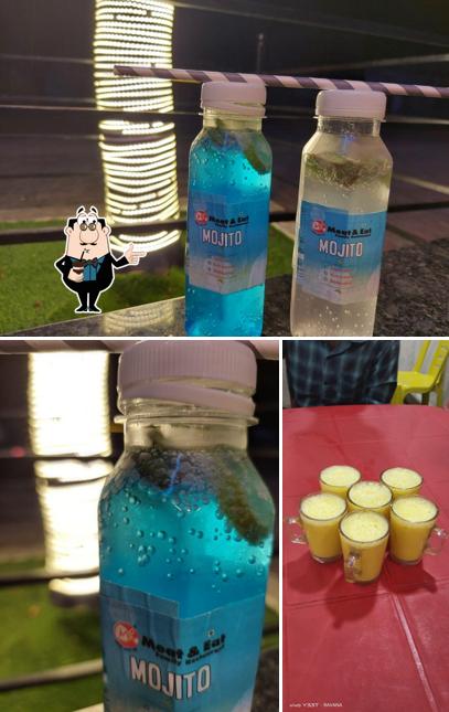 Enjoy a beverage at Meat & Eat
