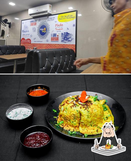 Food at Potlam Biryani