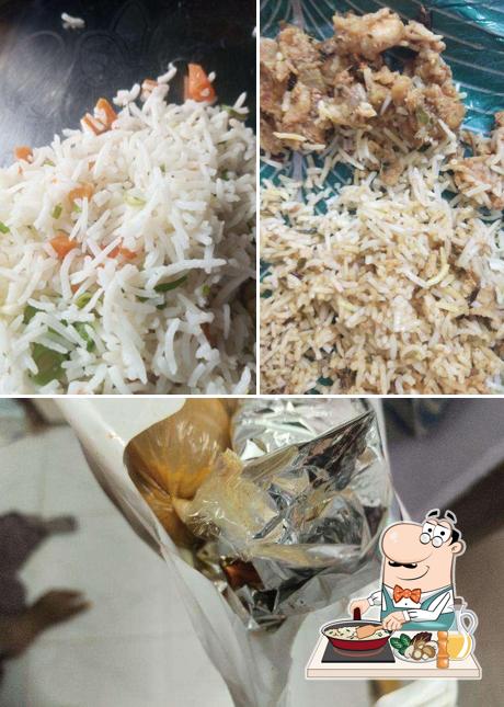 Fried rice at Ambica Flavours