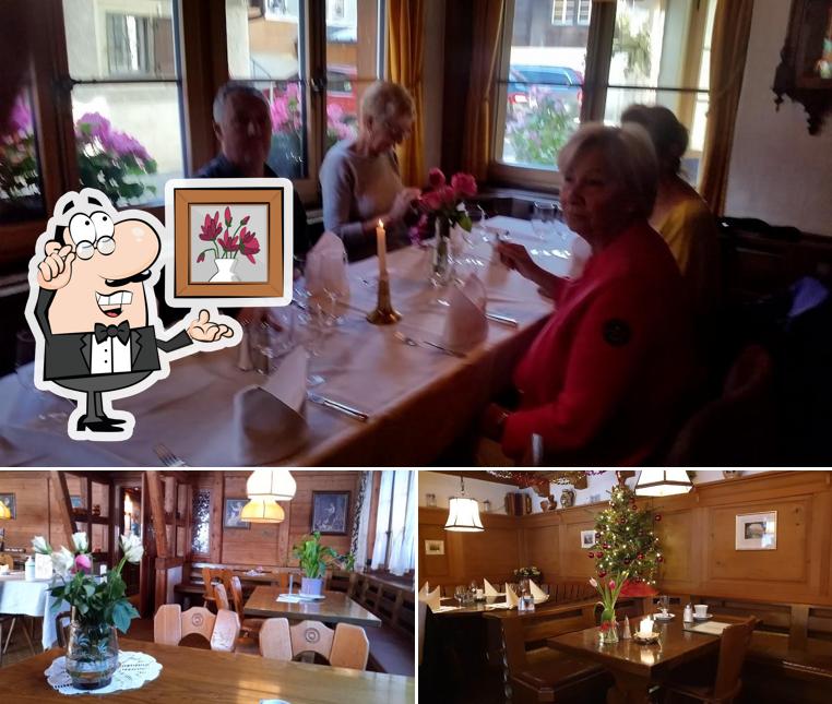 Gli interni di Hotel Sonne