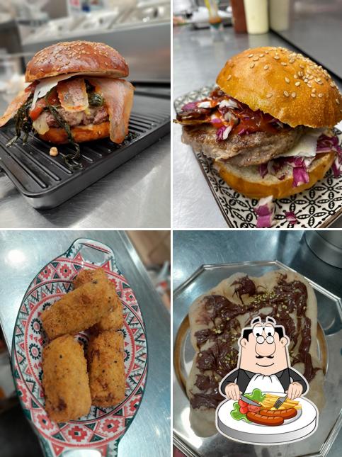 Panino con maiale stirato al I Portici