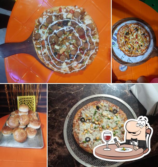 Food at MSR Golden Pizza House and Bakery