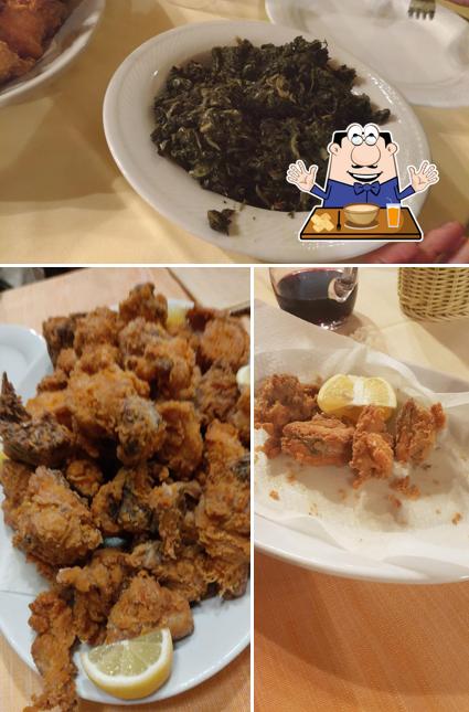 Cibo al Trattoria Dal Biondo