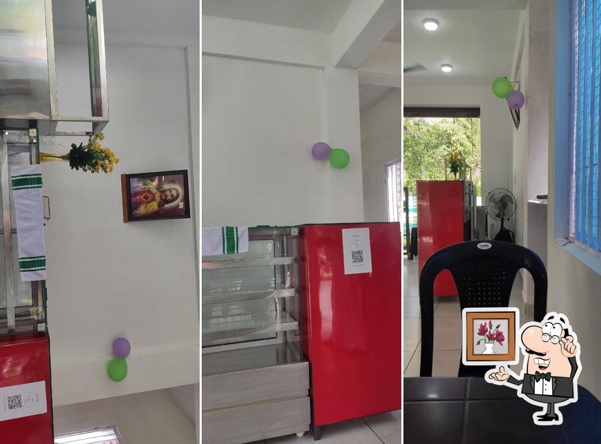 The interior of VANDANA RESTAURANT AND HOME STAY