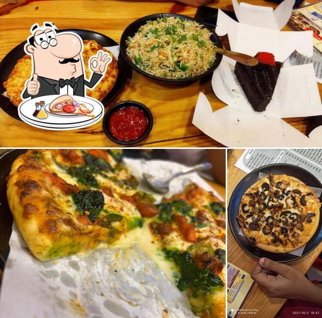 Get pizza at THE SECRET OVEN