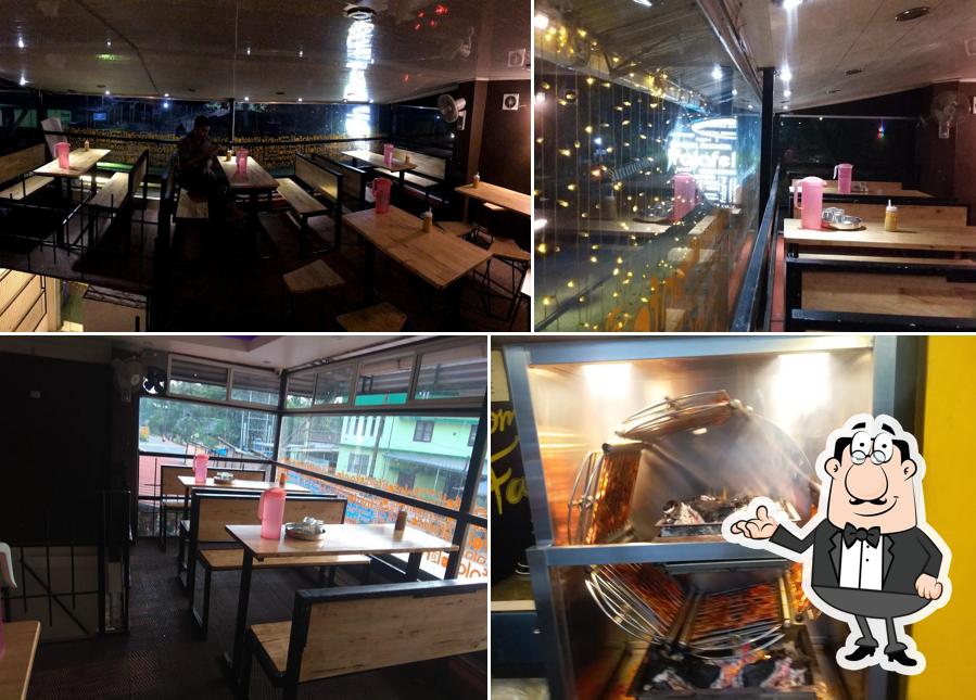 Take a seat at one of the tables at FALAFEL Street Food