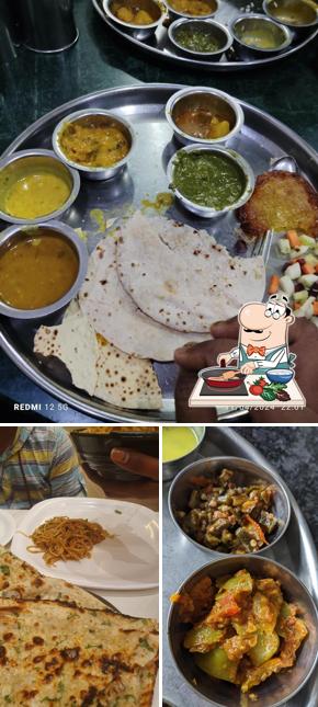 Chicken curry at Purohit Dining Hall Pure Veg