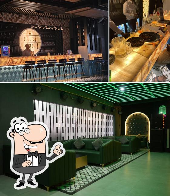 The interior of Breezy Bar Club Lounge