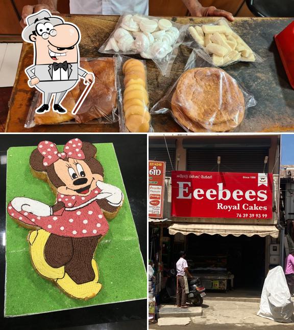 The exterior of Eeebees Cake Shop ஈரோடு பிஸ்கட் பேக்கரி