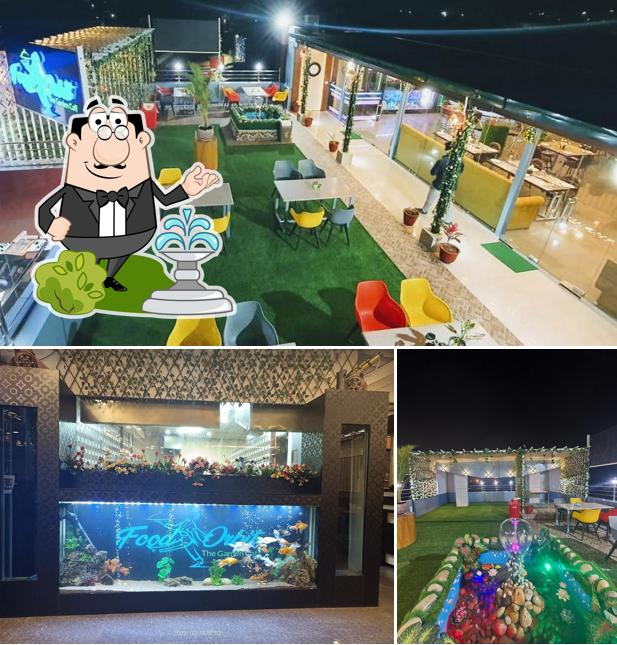 The exterior of Food Orbit The Garden Caff