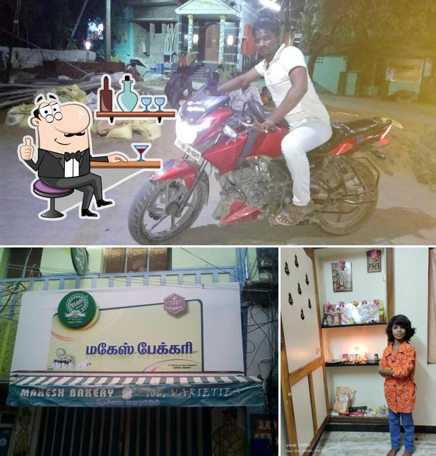 Mahesh Bakery is distinguished by interior and exterior