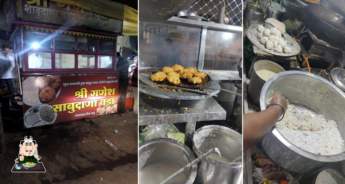 Meals at Shri Ganesh Sabudana Wada