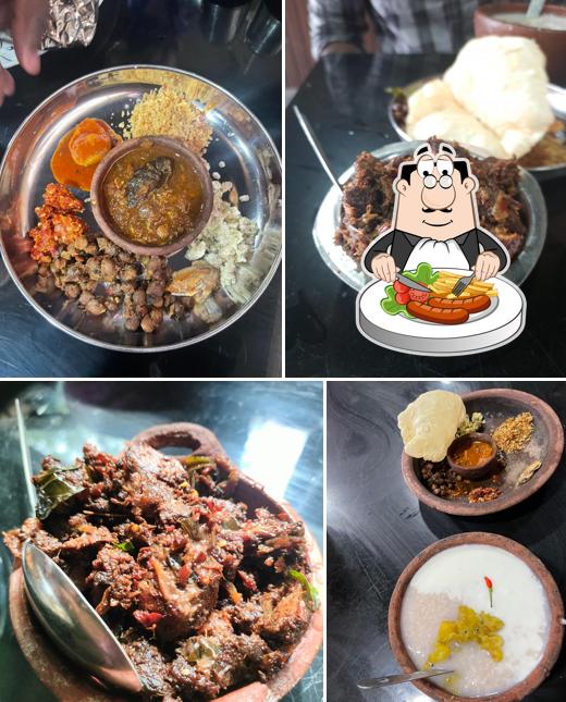 Food at Theeradhesha pazhakanji kada