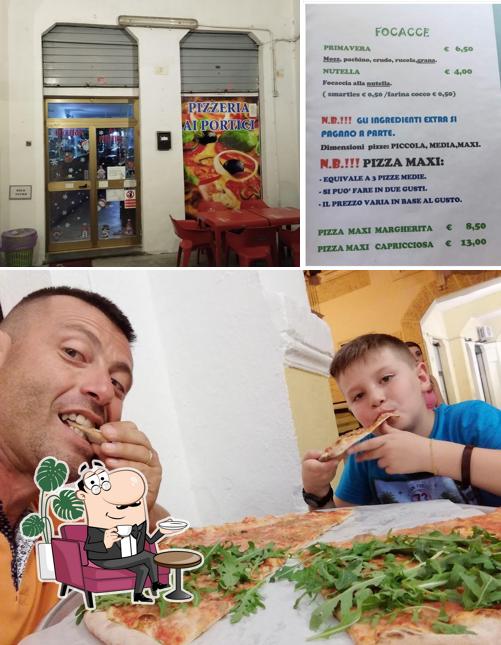 Gli interni di i Portici