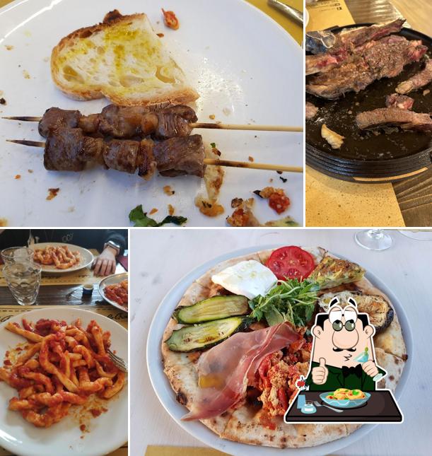 Platti al Ristorante Pizzeria Lo Chalet