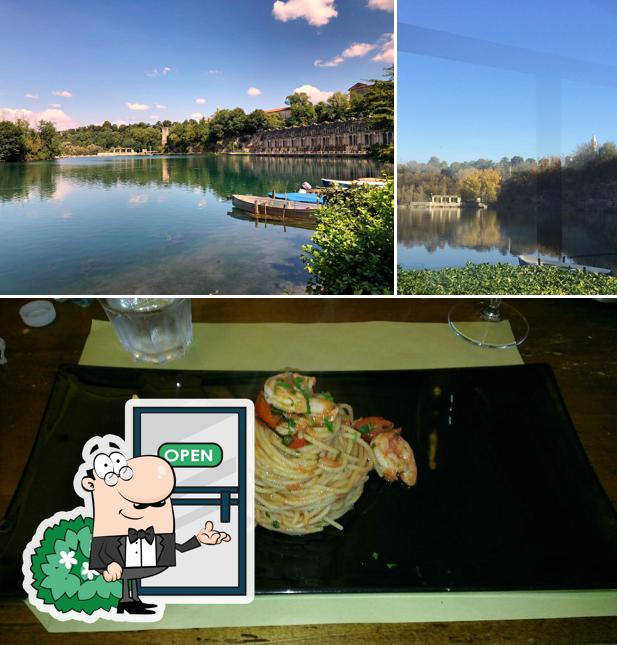 Guarda la immagine che mostra la esterno e cibo di Al Lavatoio