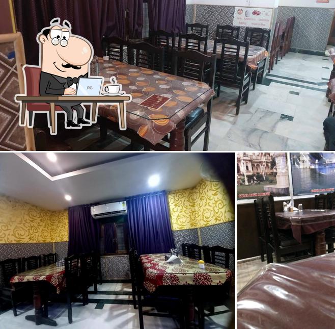 The interior of Kanika Restaurant