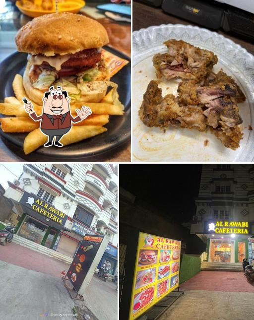 The picture of Al Rawabi Cafeteria’s food and exterior