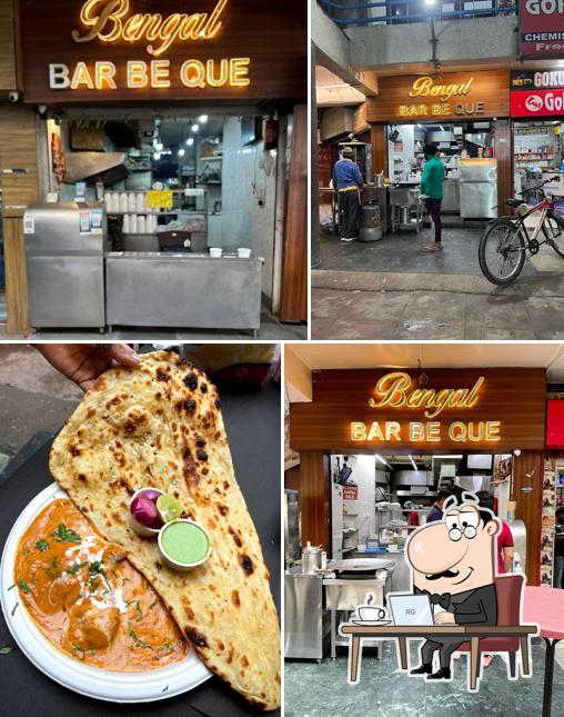 The interior of Bengal Barbeque