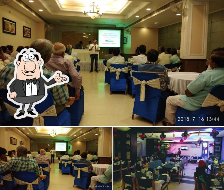 The interior of Hotel Inderlok Classic (A Unit Of Inderlok Hospitality Pvt Ltd)