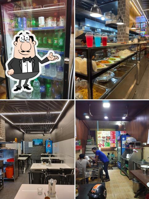 The interior of Real Tasty