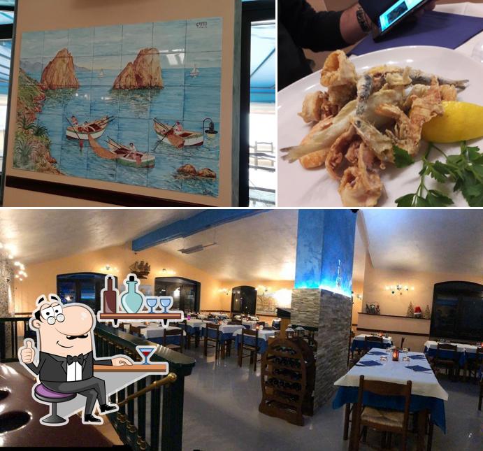 Gli interni di Ristorante Pizzeria Grotta Azzurra