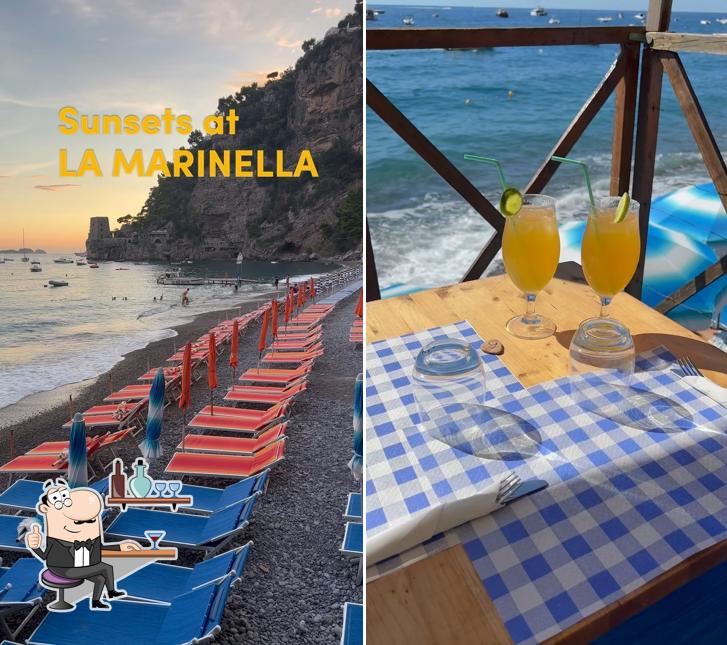 Gli interni di Marinella Beach Club