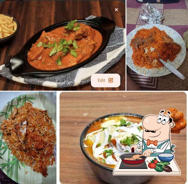 Chicken curry at Muskan Dhaba