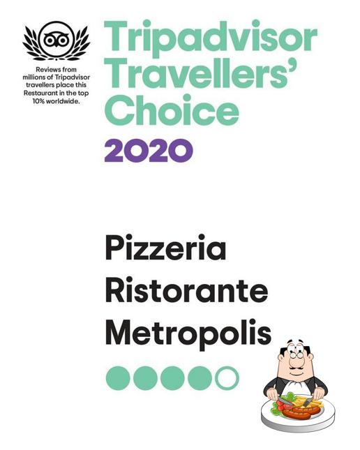 Platti al Pizzeria Metropolis